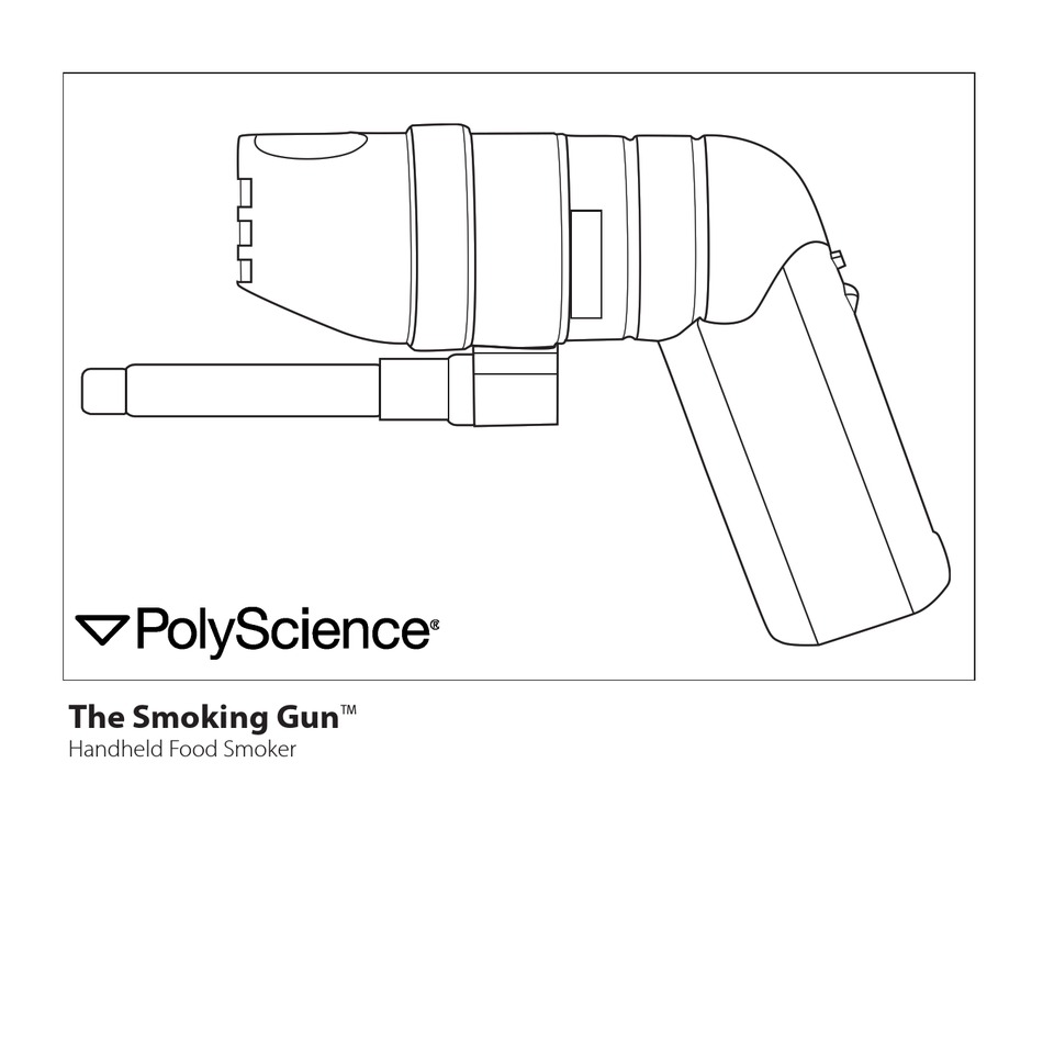 POLYSCIENCE SMOKING GUN QUICK START MANUAL Pdf Download ManualsLib