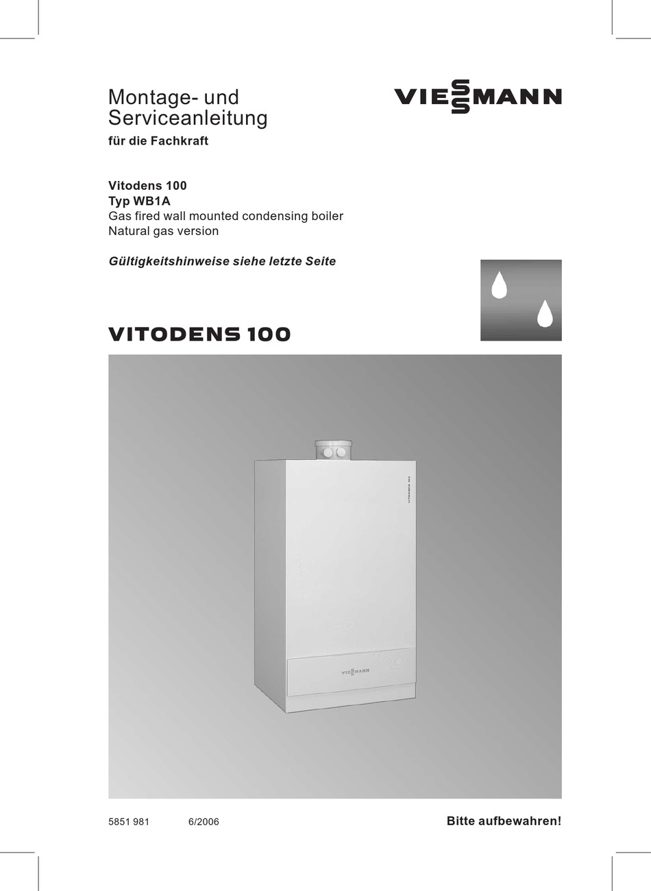 Viessmann Vitodens 100 Manual Pdf