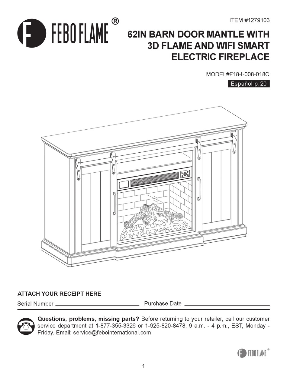 Febo Flame F18 I 008 018c Manual Pdf Download Manualslib