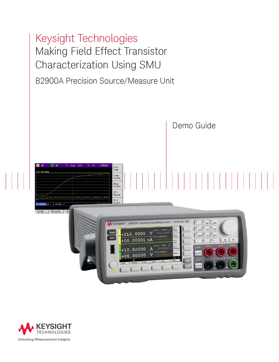 KEYSIGHT B2900A DEMO MANUAL Pdf Download ManualsLib