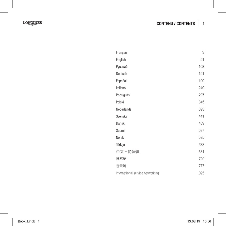 Longines L602 Manual Pdf Download Manualslib