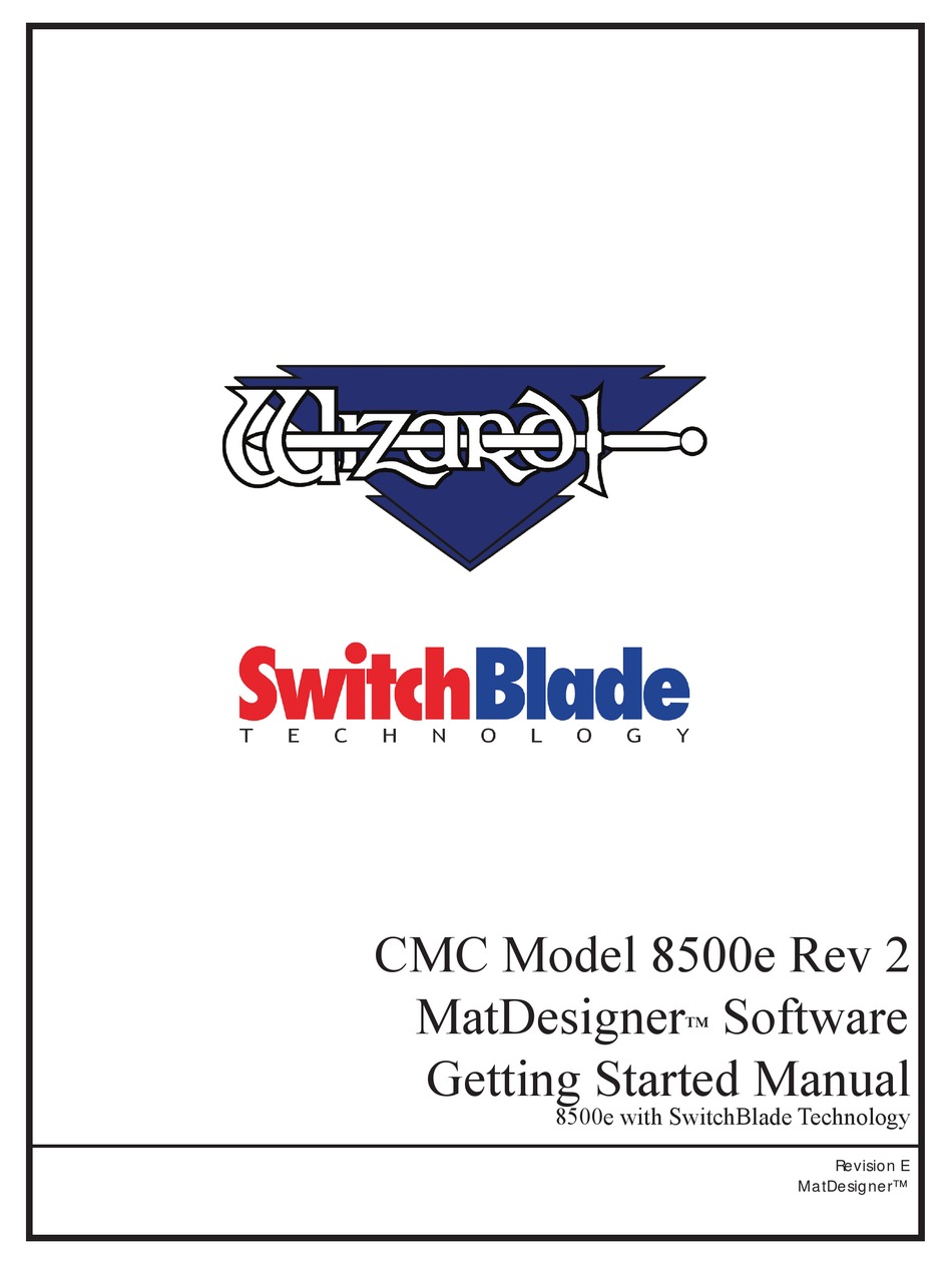 WIZARD 8500E GETTING STARTED MANUAL Pdf Download ManualsLib