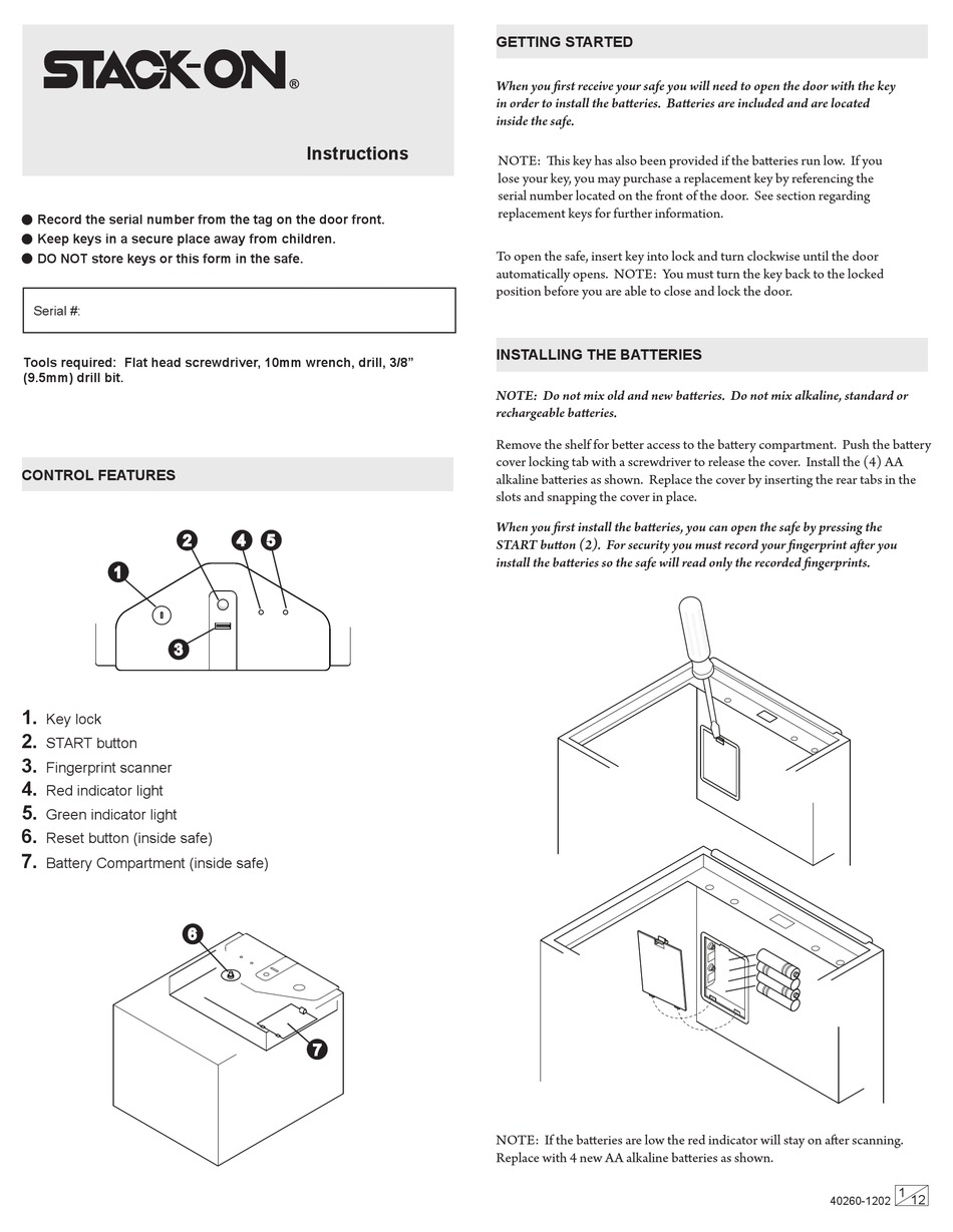 Stackon Qas130412 Manual