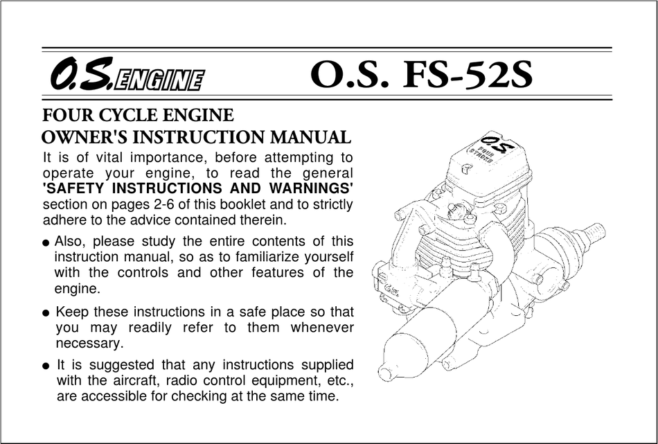 os fs 52 manual