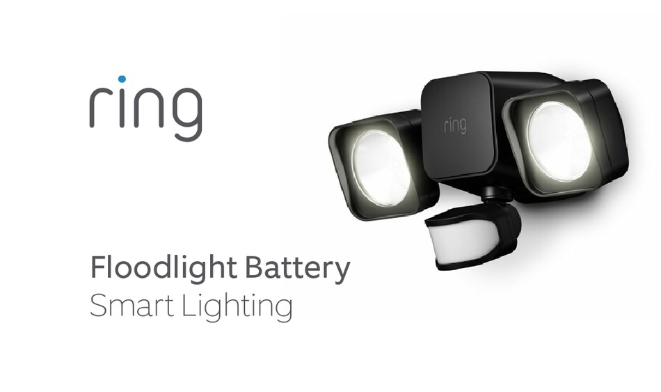 RING FLOODLIGHT BATTERY MANUAL Pdf Download ManualsLib