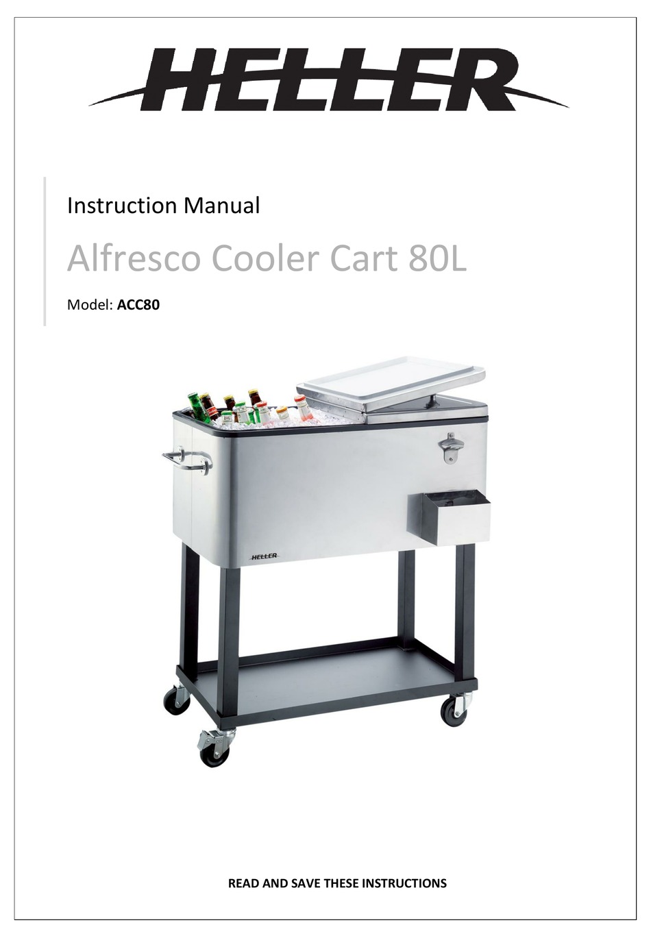 HELLER ALFRESCO ACC80 INSTRUCTION MANUAL Pdf Download ManualsLib
