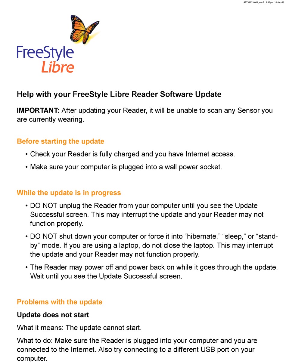 freestyle libre 2 software download