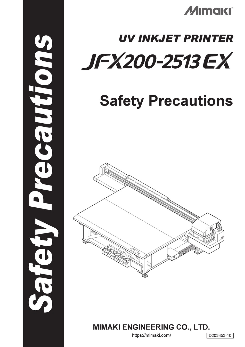 MIMAKI JFX2002513EX SAFETY PRECAUTIONS Pdf Download ManualsLib