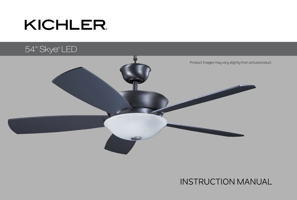 KICHLER LIGHTING 54 SKYE LED INSTRUCTION MANUAL Pdf Download ManualsLib