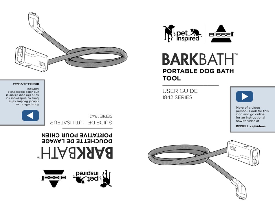 BISSELL BARKBATH 1842 SERIES USER MANUAL Pdf Download ManualsLib