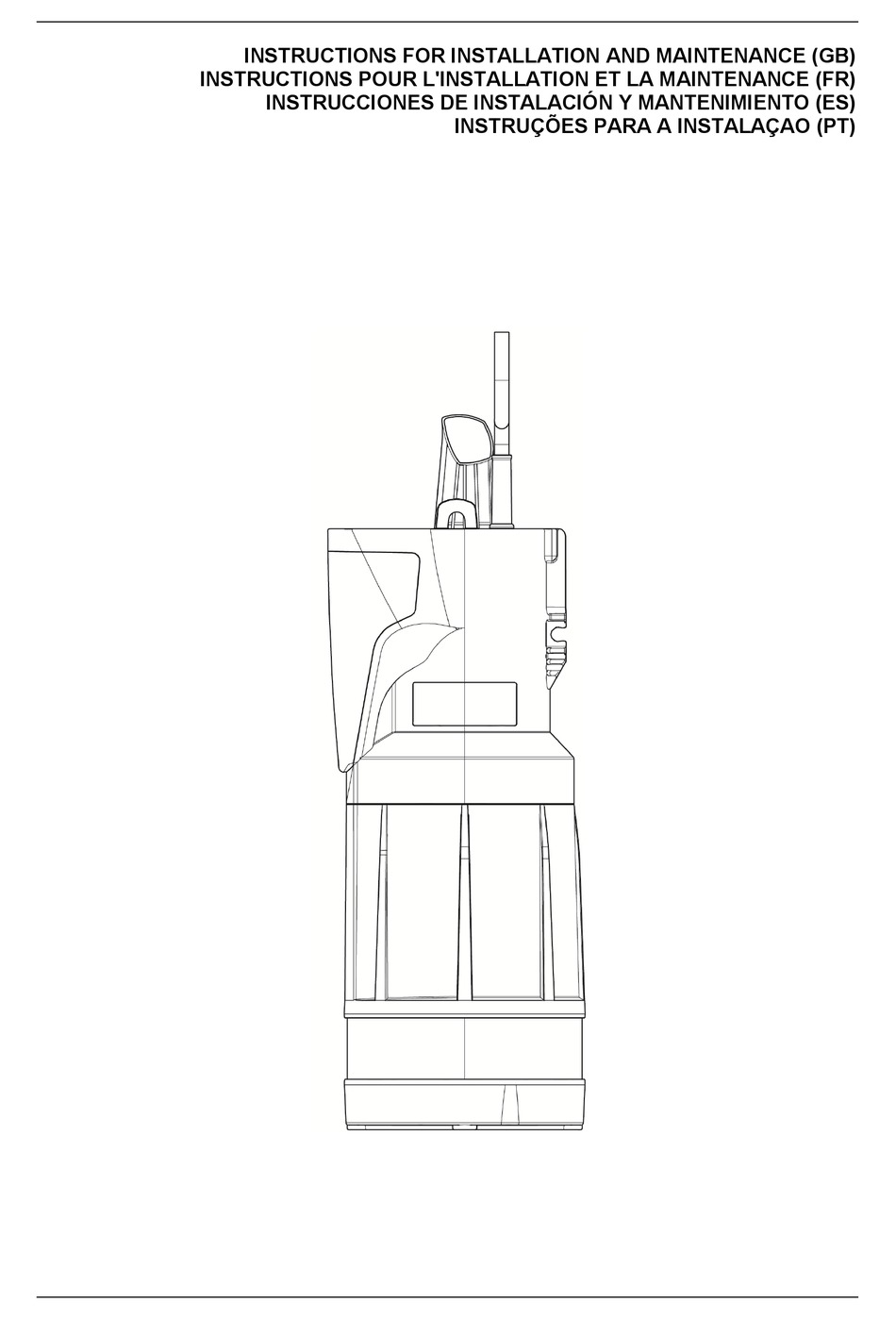 DAB PUMPS DIVER 6 SERIES INSTRUCTION FOR INSTALLATION AND MAINTENANCE