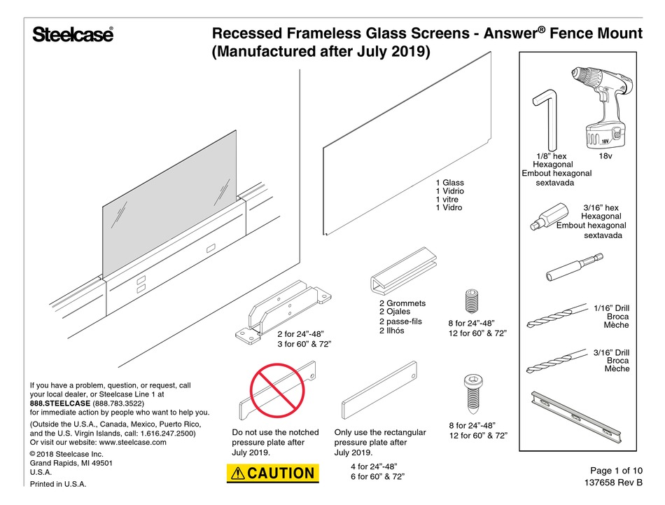STEELCASE ANSWER MANUAL Pdf Download ManualsLib