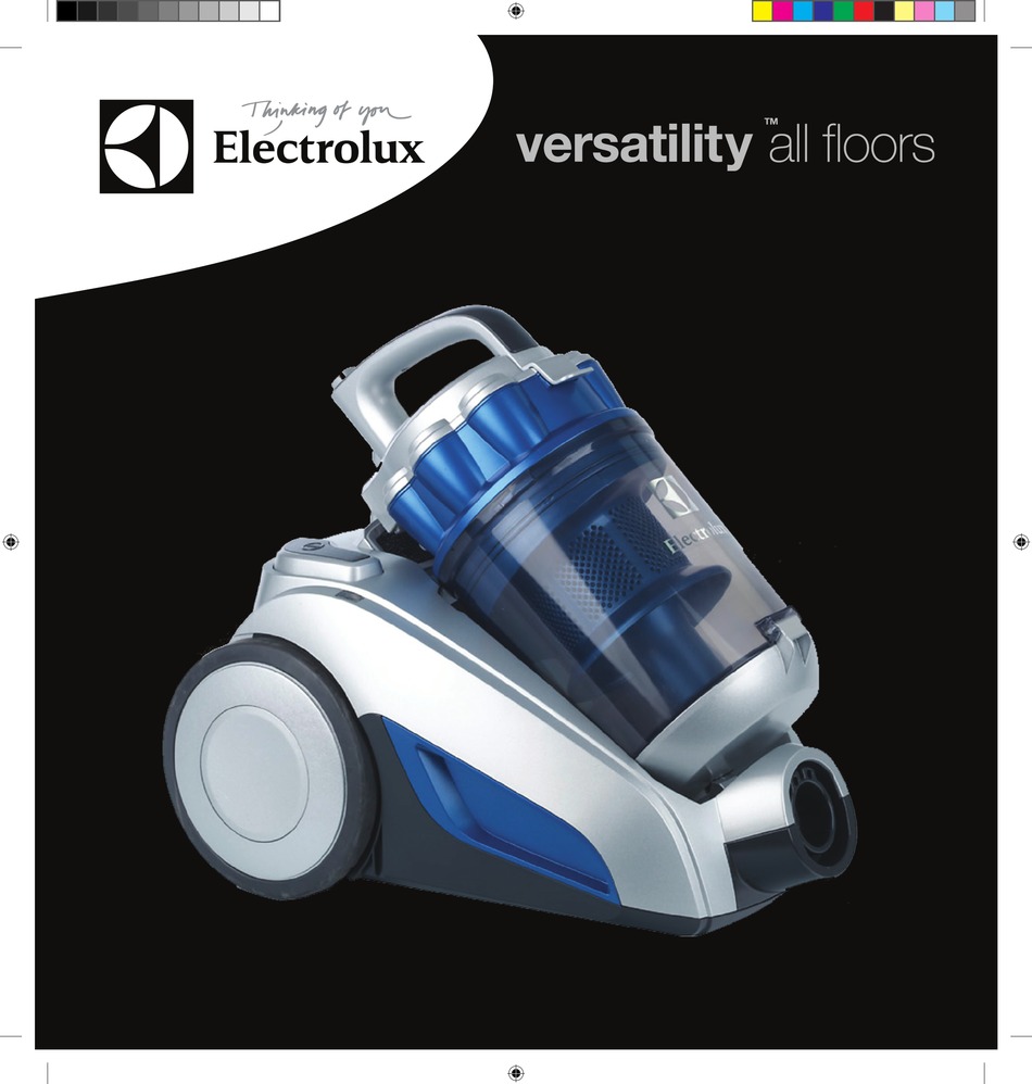 ELECTROLUX VERSATILITY ALL FLOORS EL4060A OWNER'S MANUAL Pdf Download