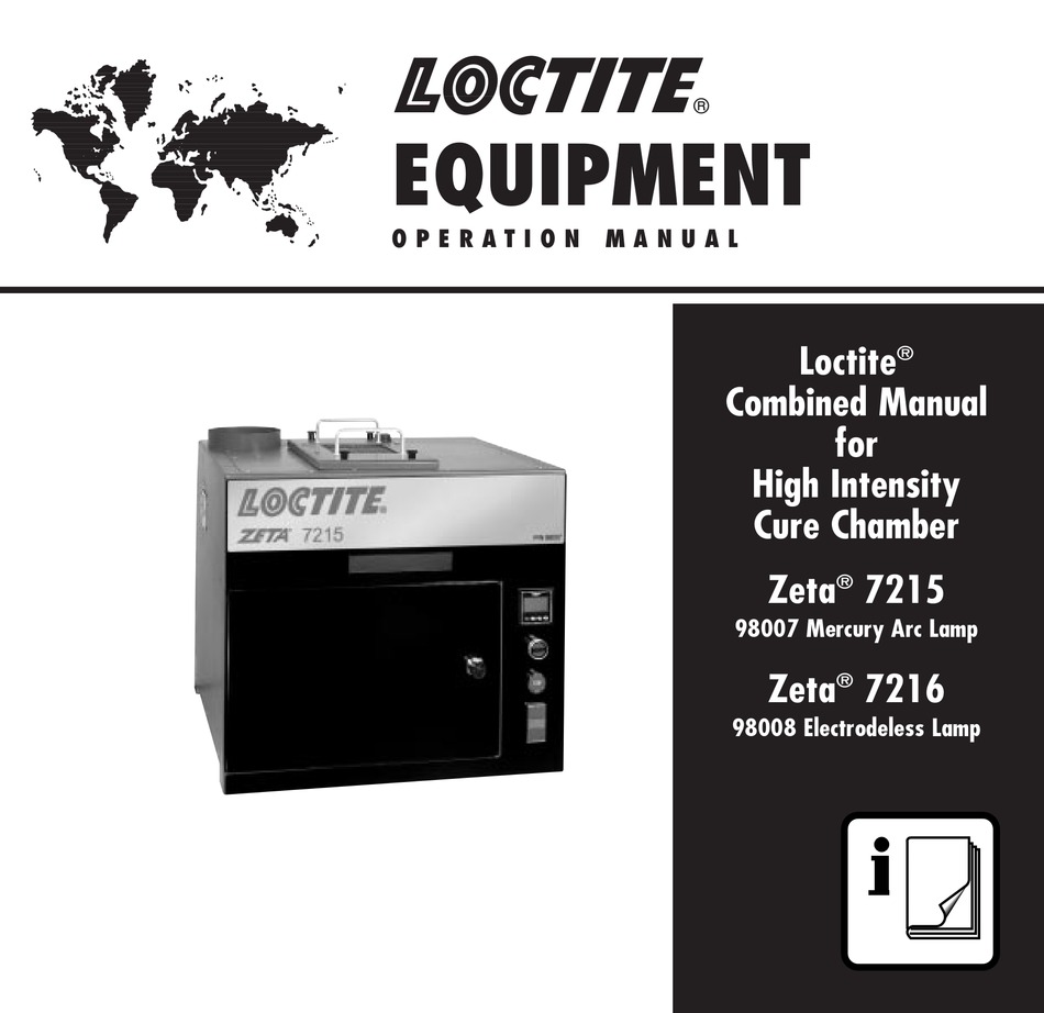 LOCTITE ZETA 7215 OPERATION MANUAL Pdf Download ManualsLib