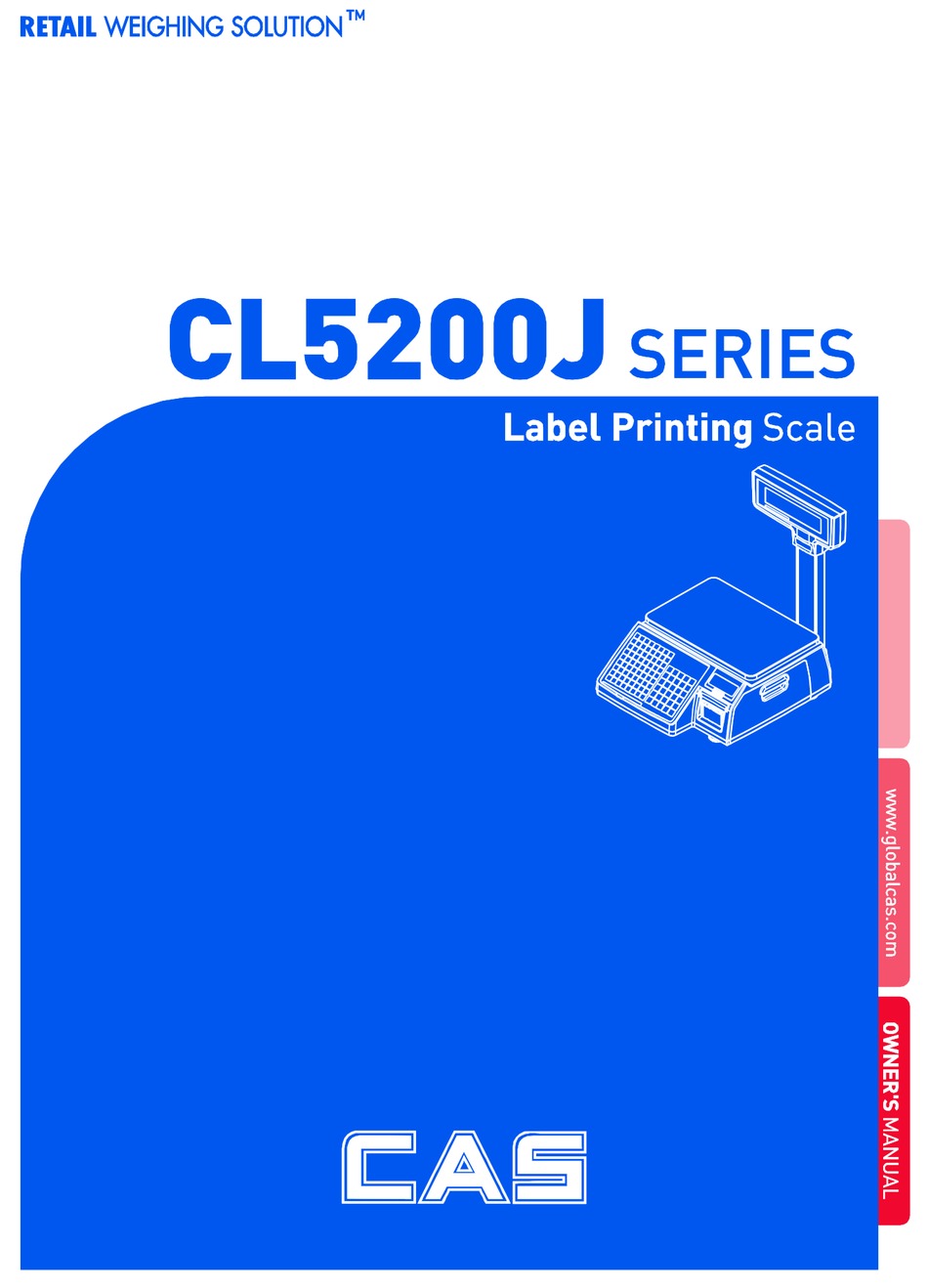 CAS CL5200J SERIES MANUAL Pdf Download | ManualsLib