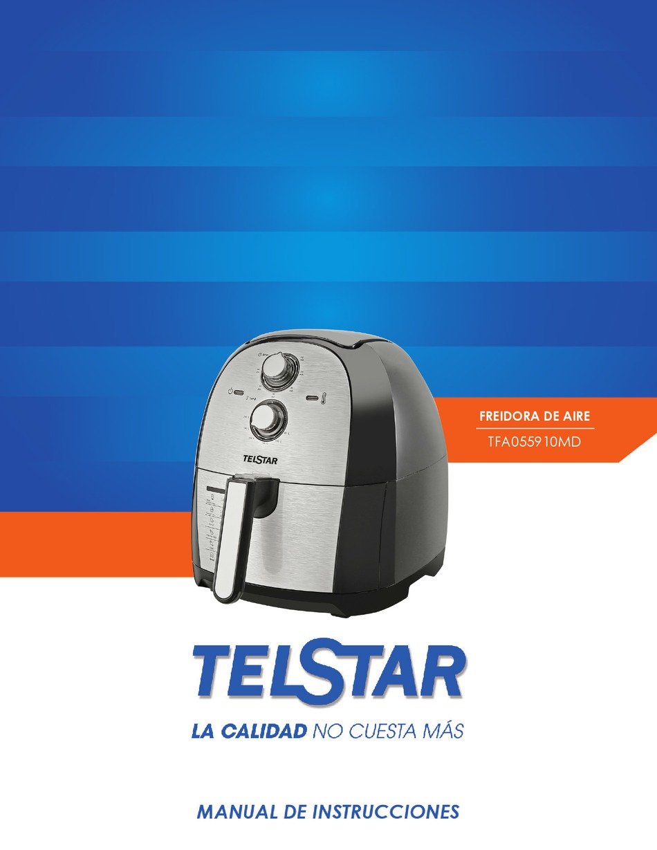 Freidora de aire Telstar 4L TFA004910MD* – Mundo de Compras