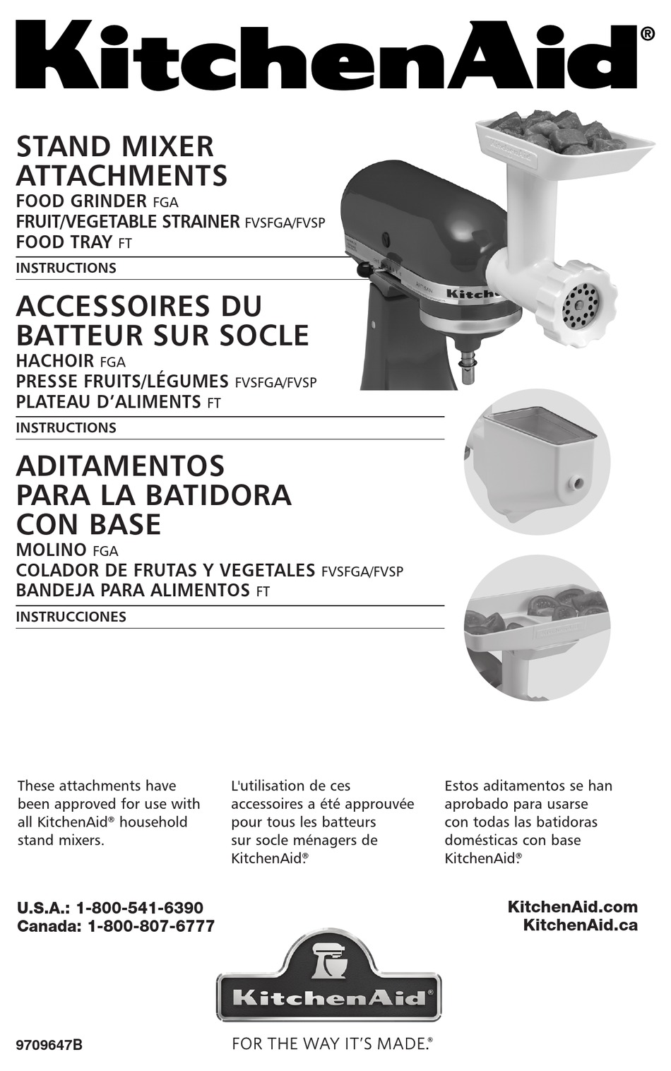 KITCHENAID K48750 INSTRUCTIONS MANUAL Pdf Download | ManualsLib