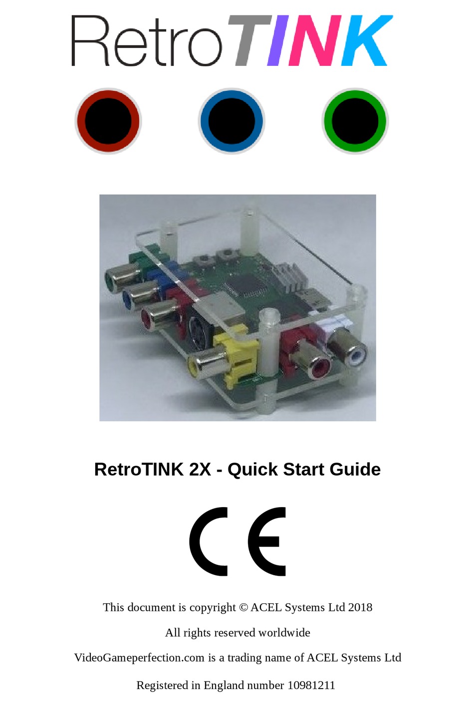 RETROTINK 2X QUICK START MANUAL Pdf Download ManualsLib