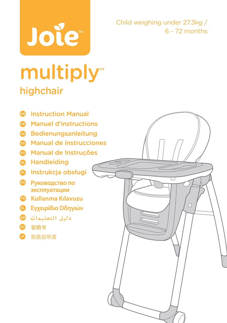 JOIE MULTIPLY INSTRUCTION MANUAL Pdf Download ManualsLib