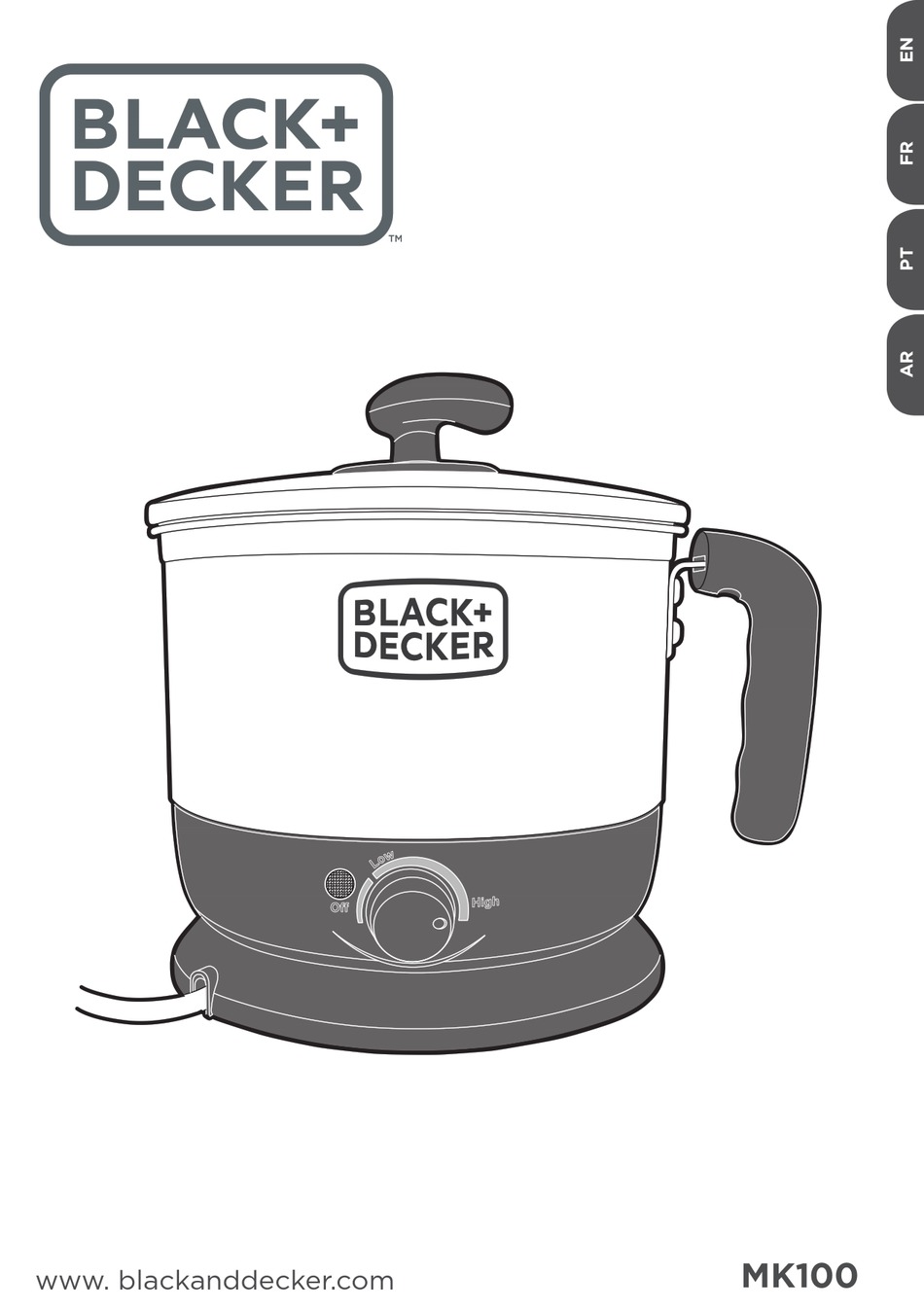 BLACK DECKER MCD900BBD 7 Quarts Digital Multicooker User Manual