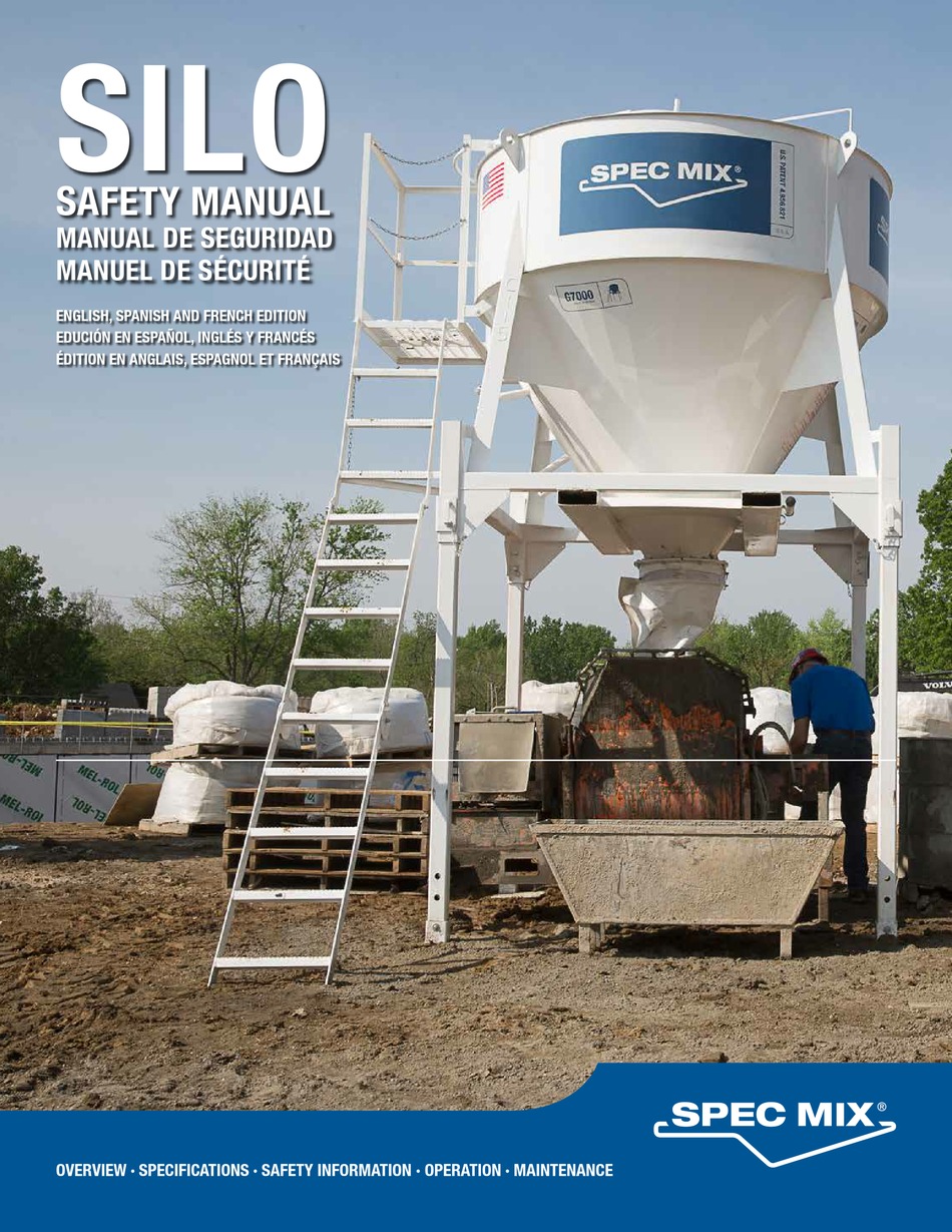 SPEC MIX LOAD N GO SILO SAFETY MANUAL Pdf Download ManualsLib
