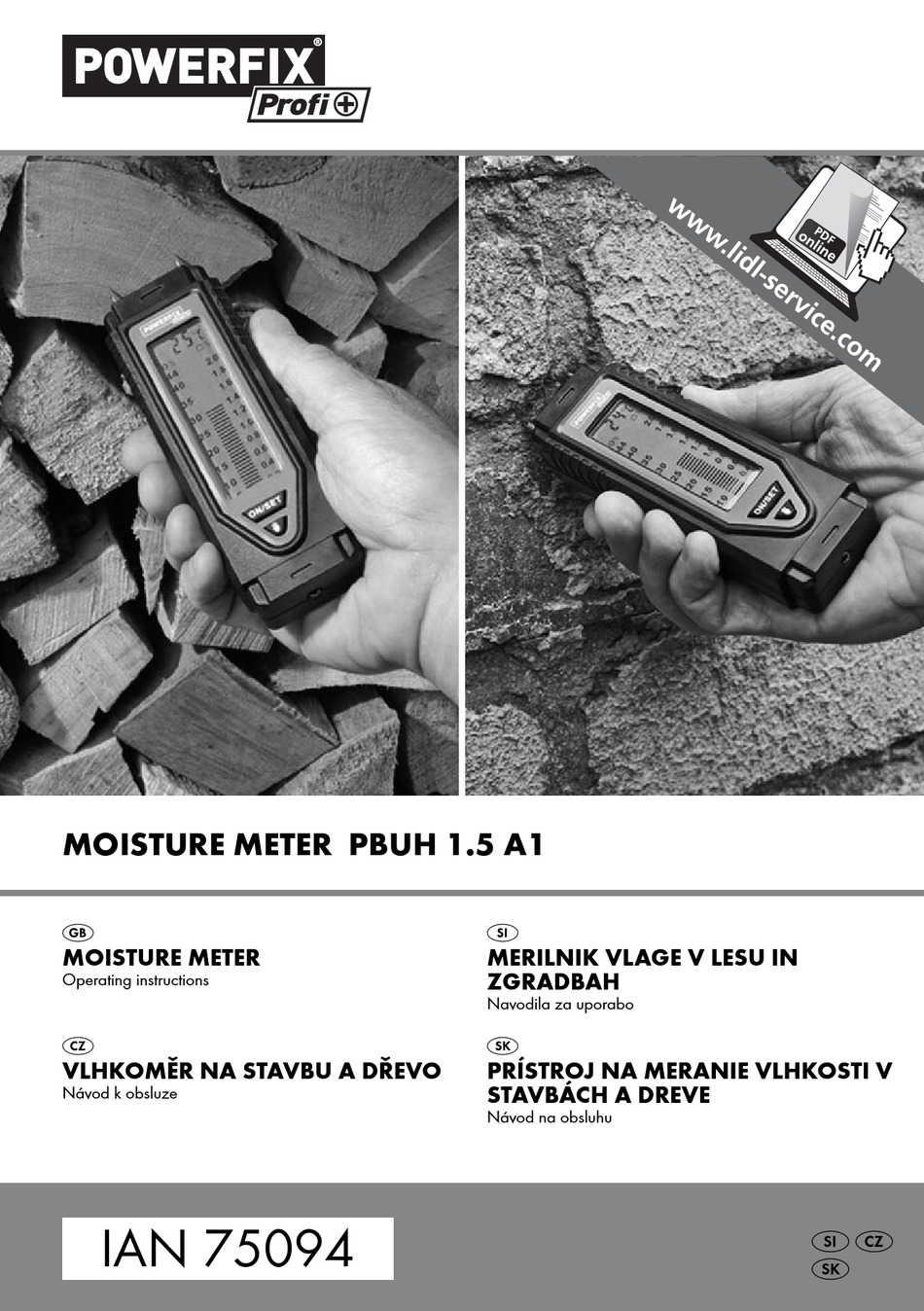 POWERFIX PROFI PBUH 1.5 A1 OPERATING INSTRUCTIONS MANUAL Pdf Download