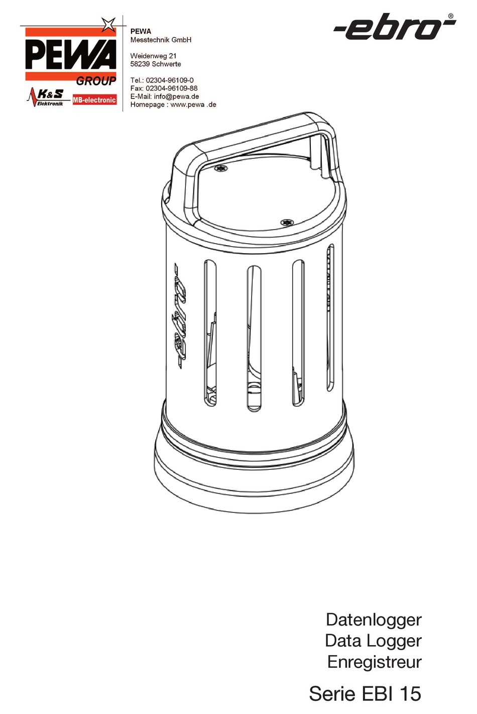 PEWA EBRO EBI 15 SERIES MANUAL Pdf Download ManualsLib