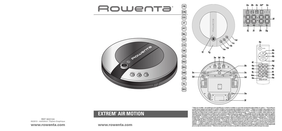 Troubleshooting \u0026 Error Code - Rowenta EXTREM' AIR MOTION Manual [Page 41]  | ManualsLib