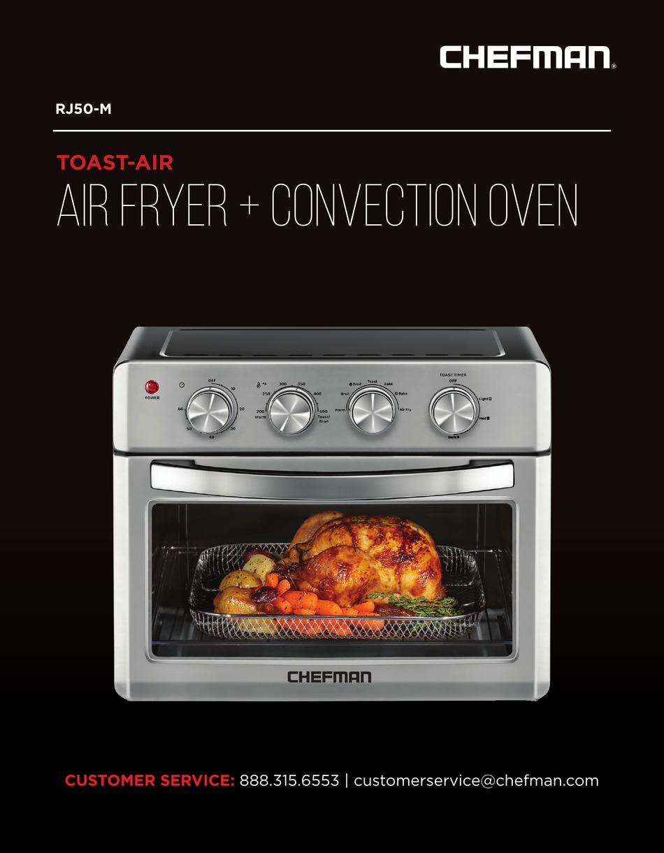 CHEFMAN TOAST-AIR RJ50-M USER MANUAL Pdf Download | ManualsLib