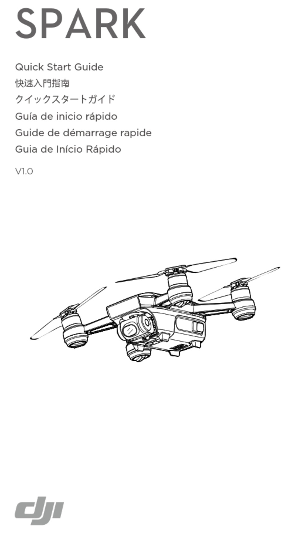 DJI SPARK QUICK START MANUAL Pdf Download ManualsLib