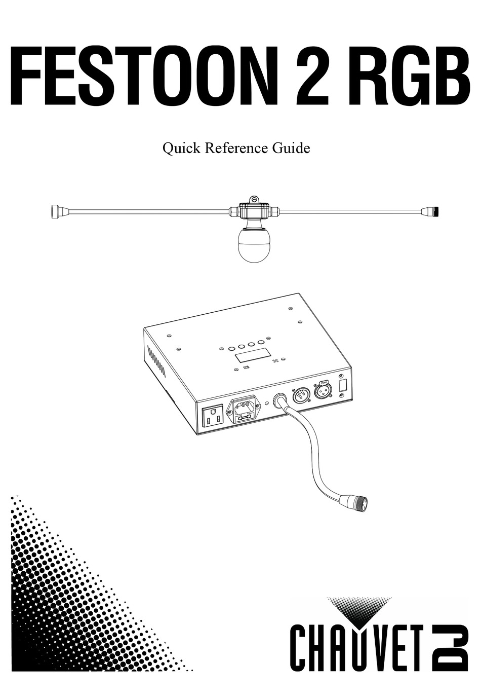 CHAUVET DJ FESTOON 2 RGB QUICK REFERENCE MANUAL Pdf Download ManualsLib
