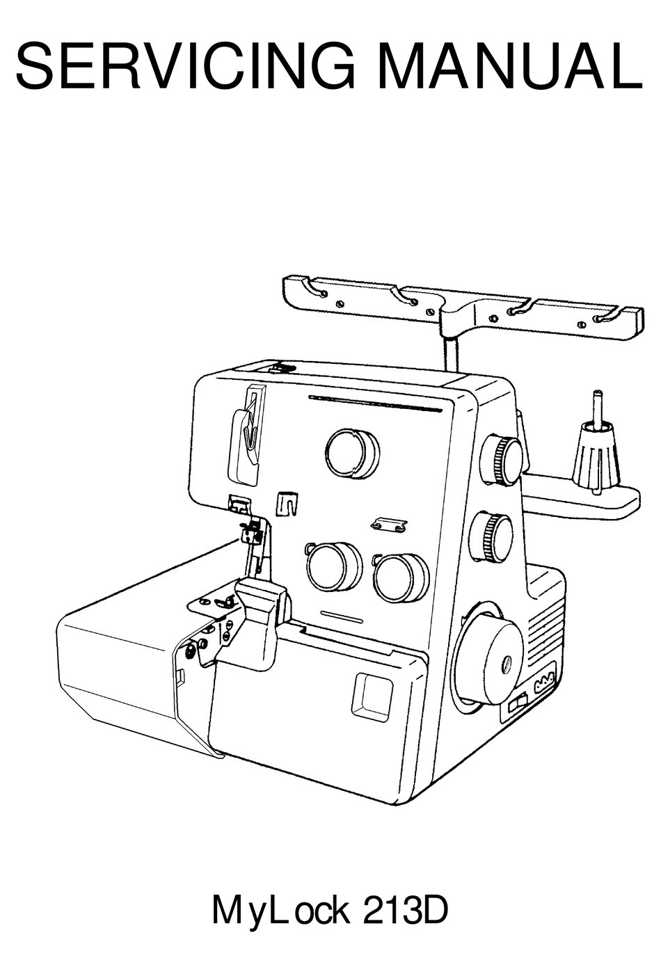 Timing Of The Needle And The Feed Dog - Janome MyLock 213D