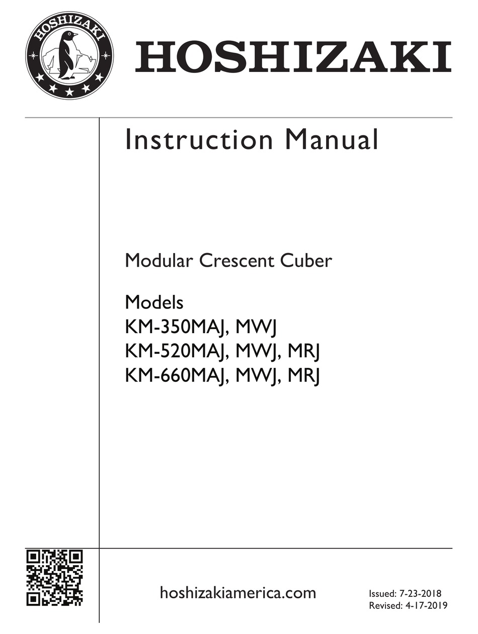Hoshizaki Km 350maj Instruction Manual Pdf Download Manualslib Hoshizaki Km 350maj Instruction Manual Pdf Download Manualslib