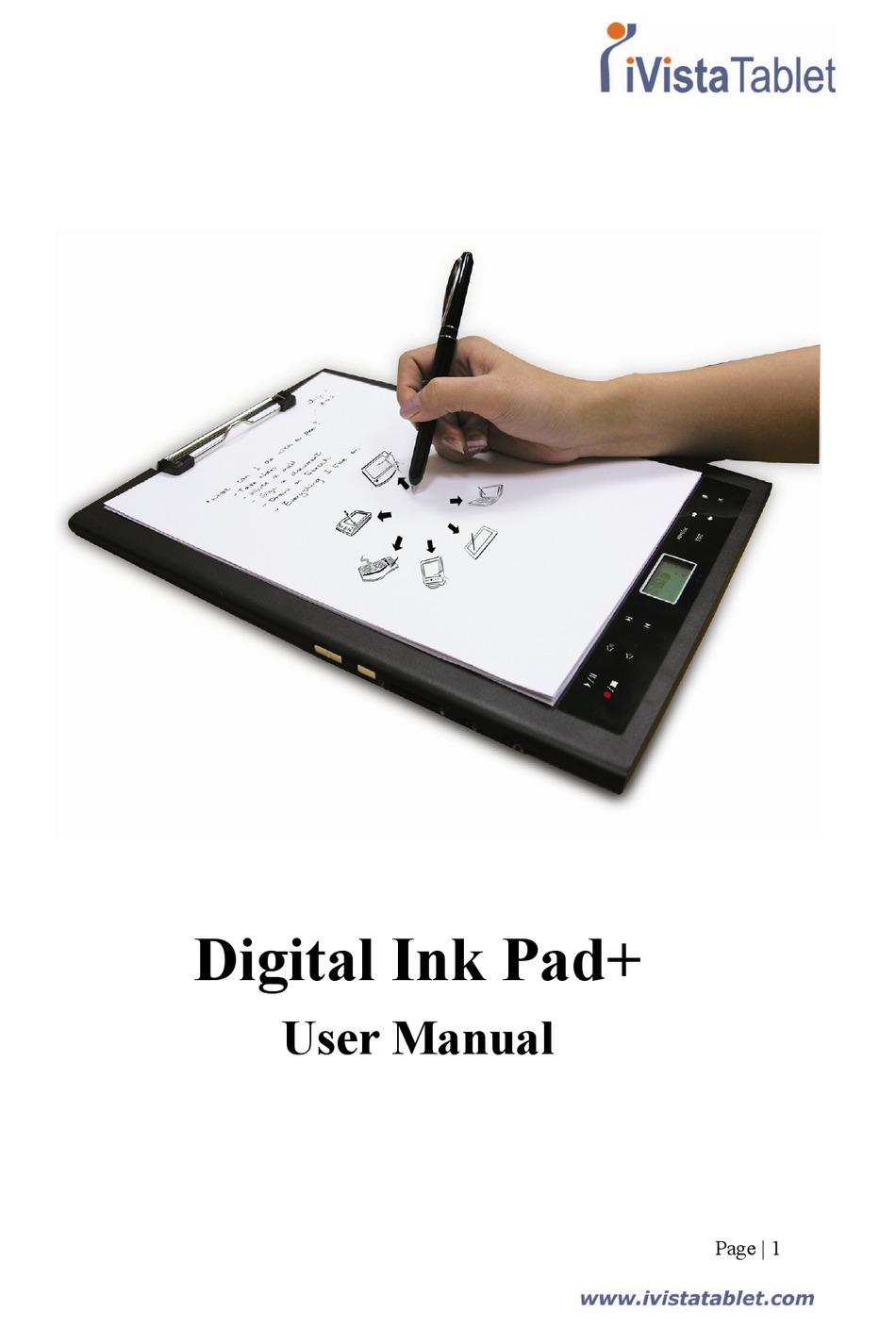 IVISTATABLET DIGITAL INK PAD+ USER MANUAL Pdf Download ManualsLib