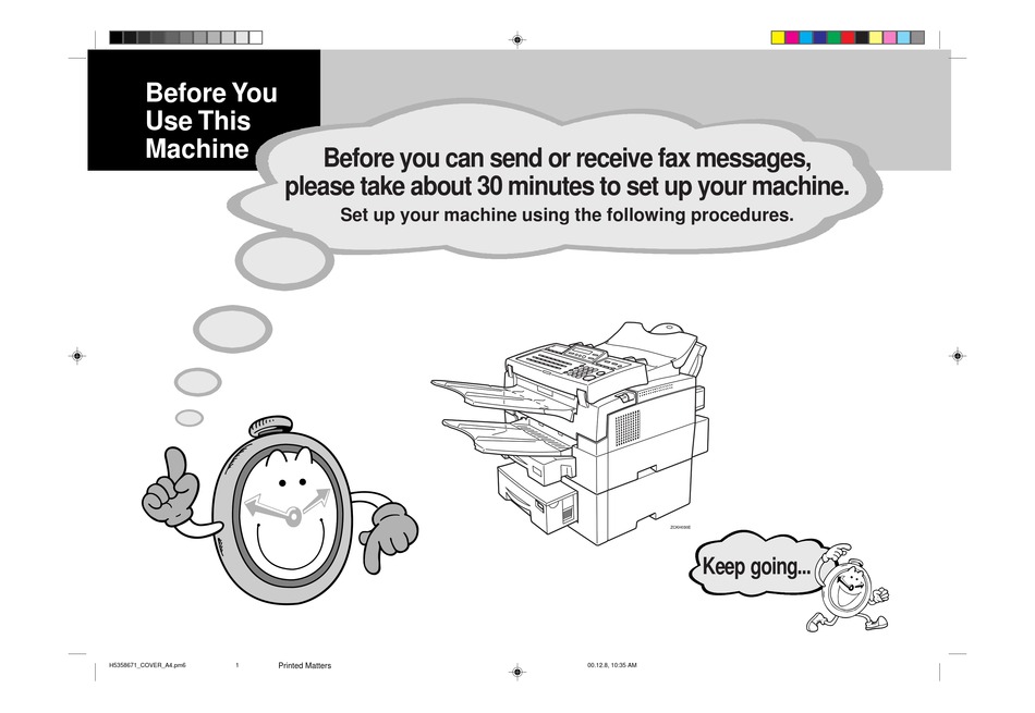 RICOH FAX 2100L OPERATING INSTRUCTIONS MANUAL Pdf Download ManualsLib