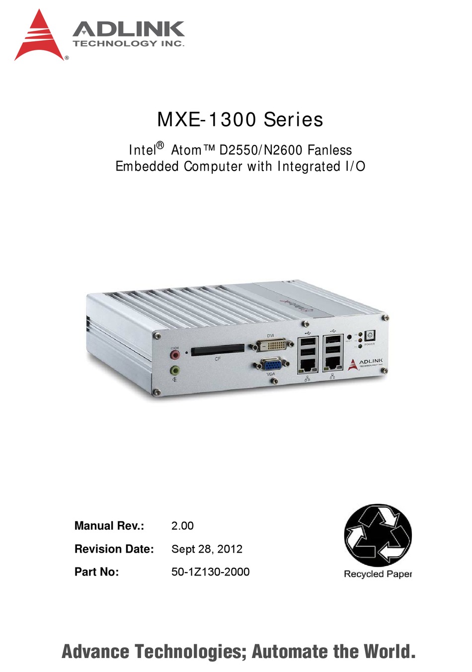 Adlink Matrix Configurable Driver