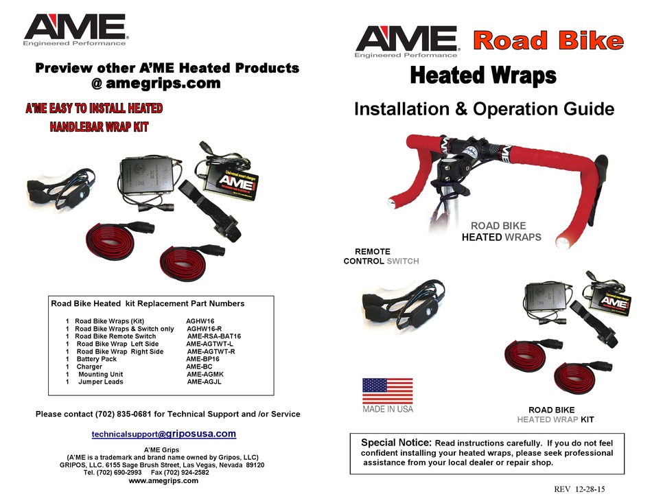 A'ME HEATED WRAPS INSTALLATION & OPERATION MANUAL Pdf Download ManualsLib
