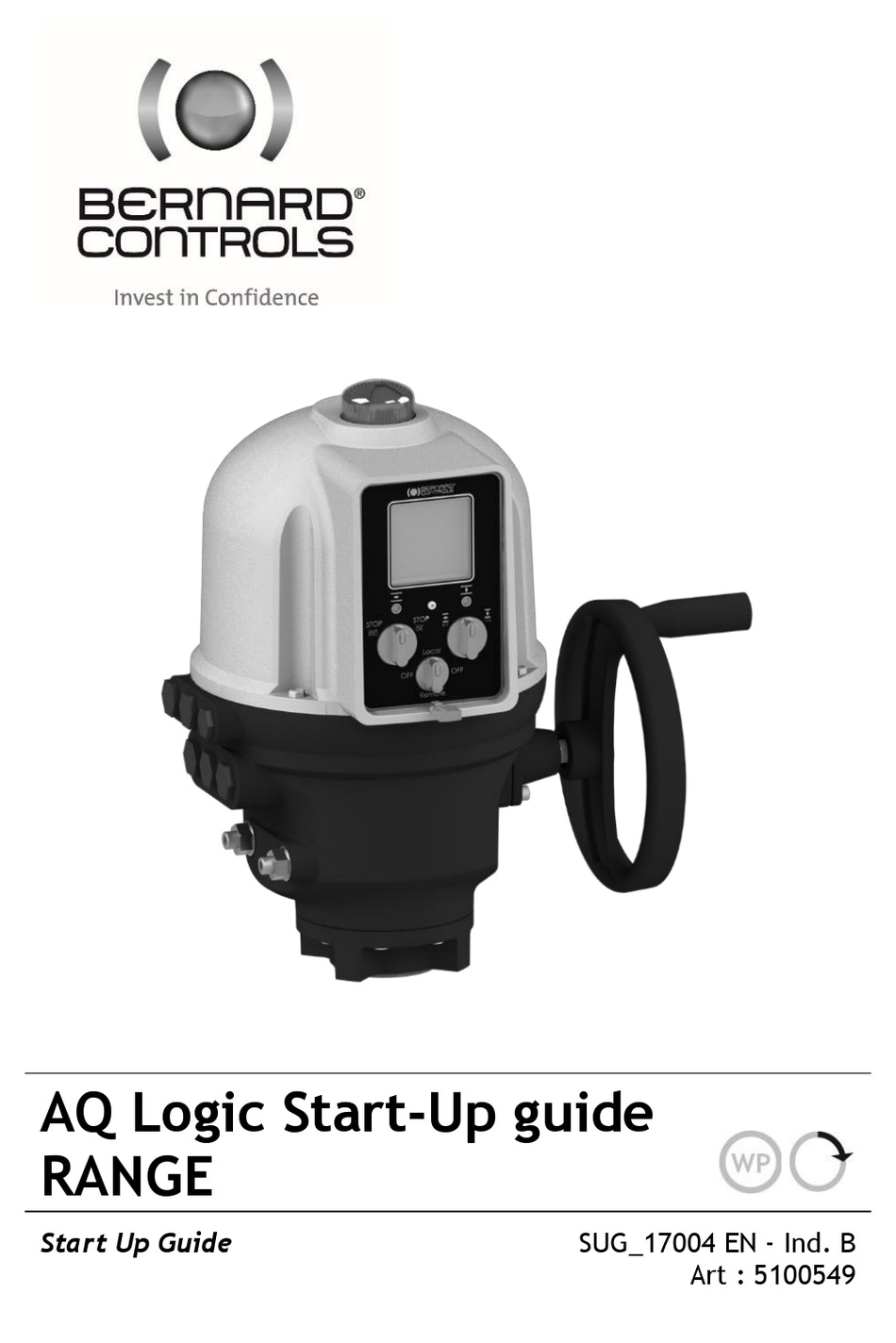 BERNARD CONTROLS AQ LOGIC SERIES STARTUP MANUAL Pdf Download ManualsLib