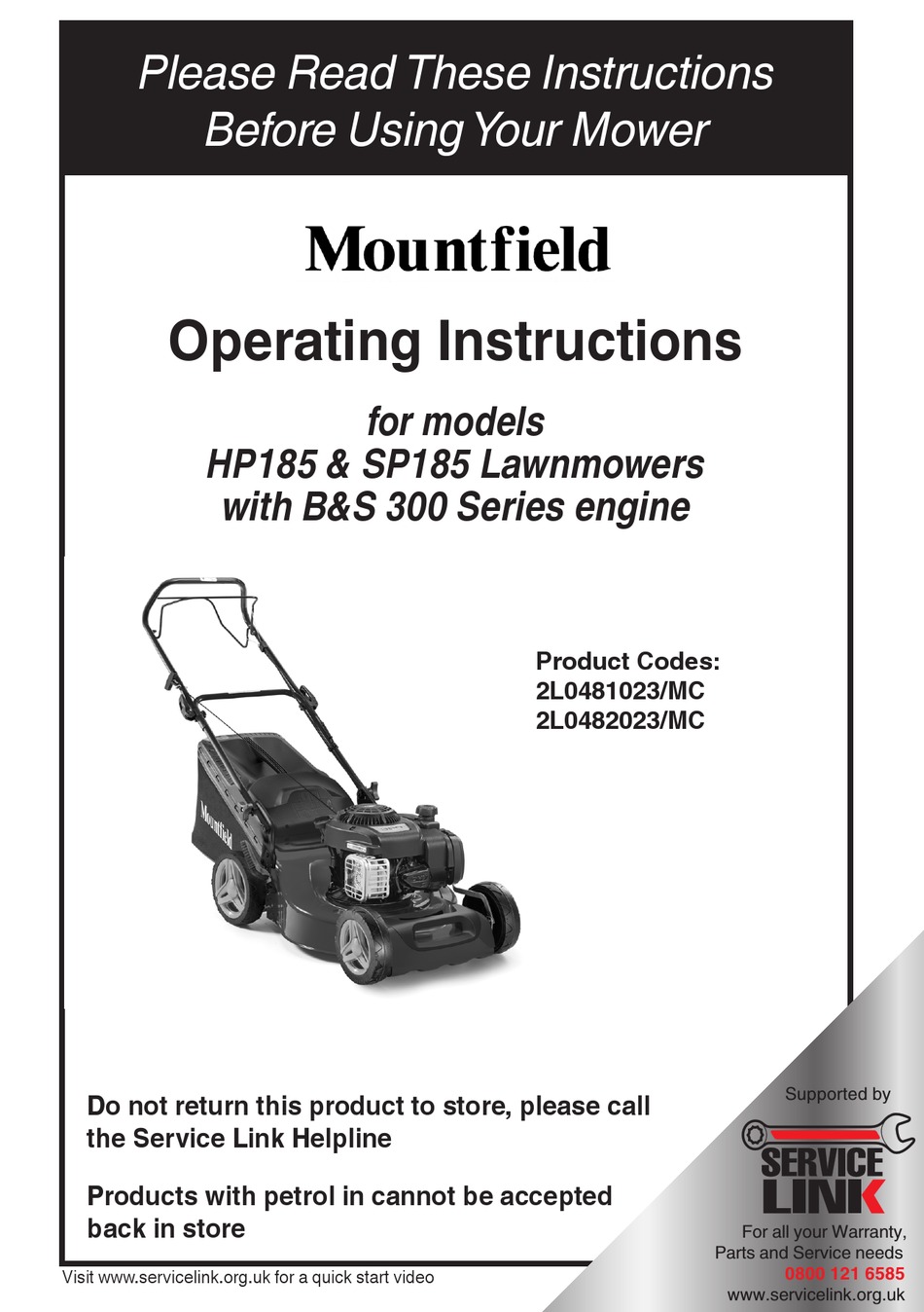 mountfield dealers near me