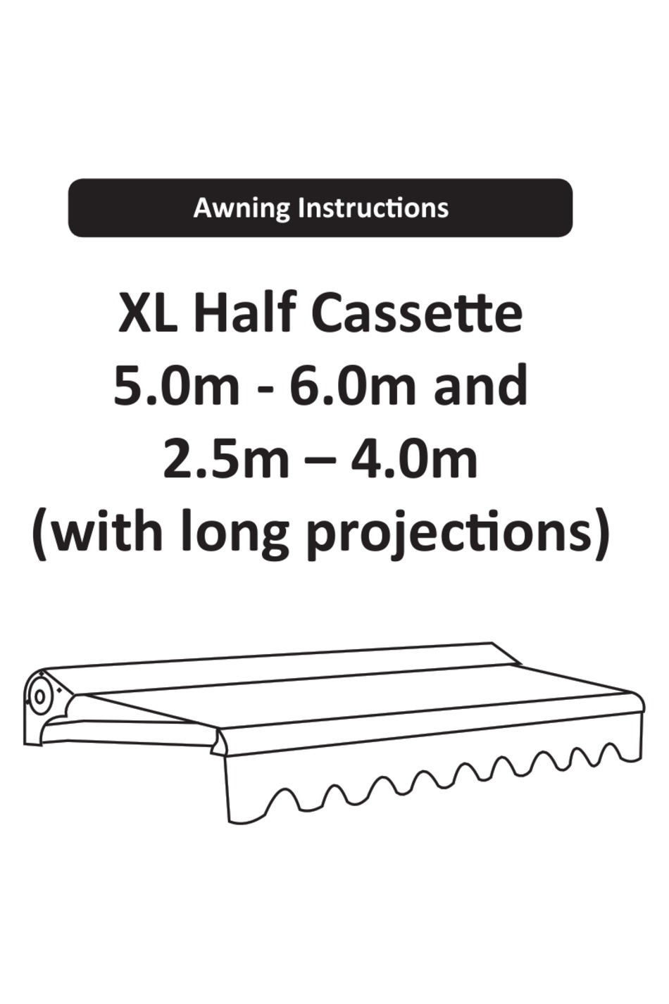 PRIMROSE AWNINGS XL INSTRUCTIONS MANUAL Pdf Download ManualsLib