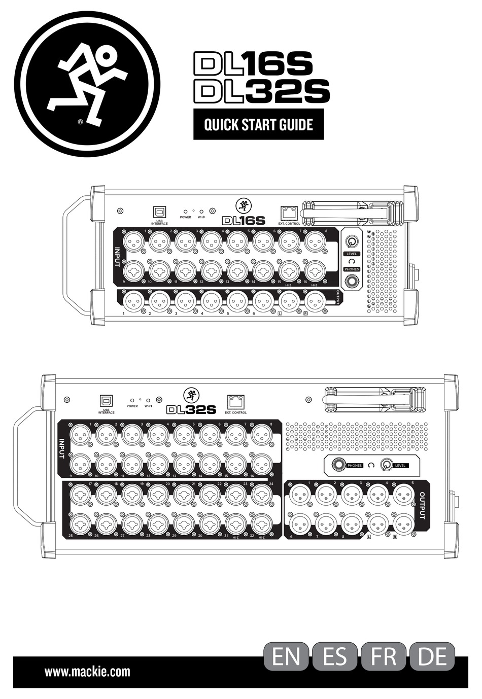 MACKIE DL16S QUICK START MANUAL Pdf Download ManualsLib