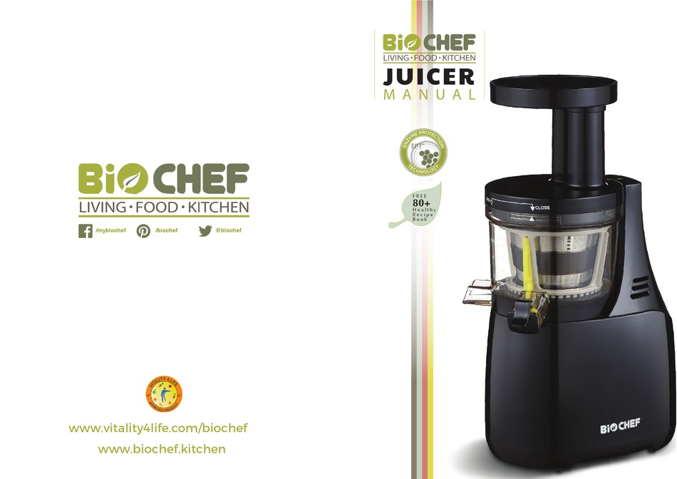 BIOCHEF ATLAS MANUAL Pdf Download | ManualsLib
