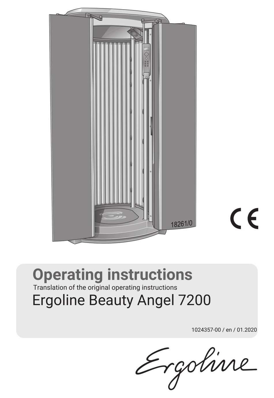 ERGOLINE BEAUTY ANGEL 7200 OPERATING INSTRUCTIONS MANUAL Pdf Download