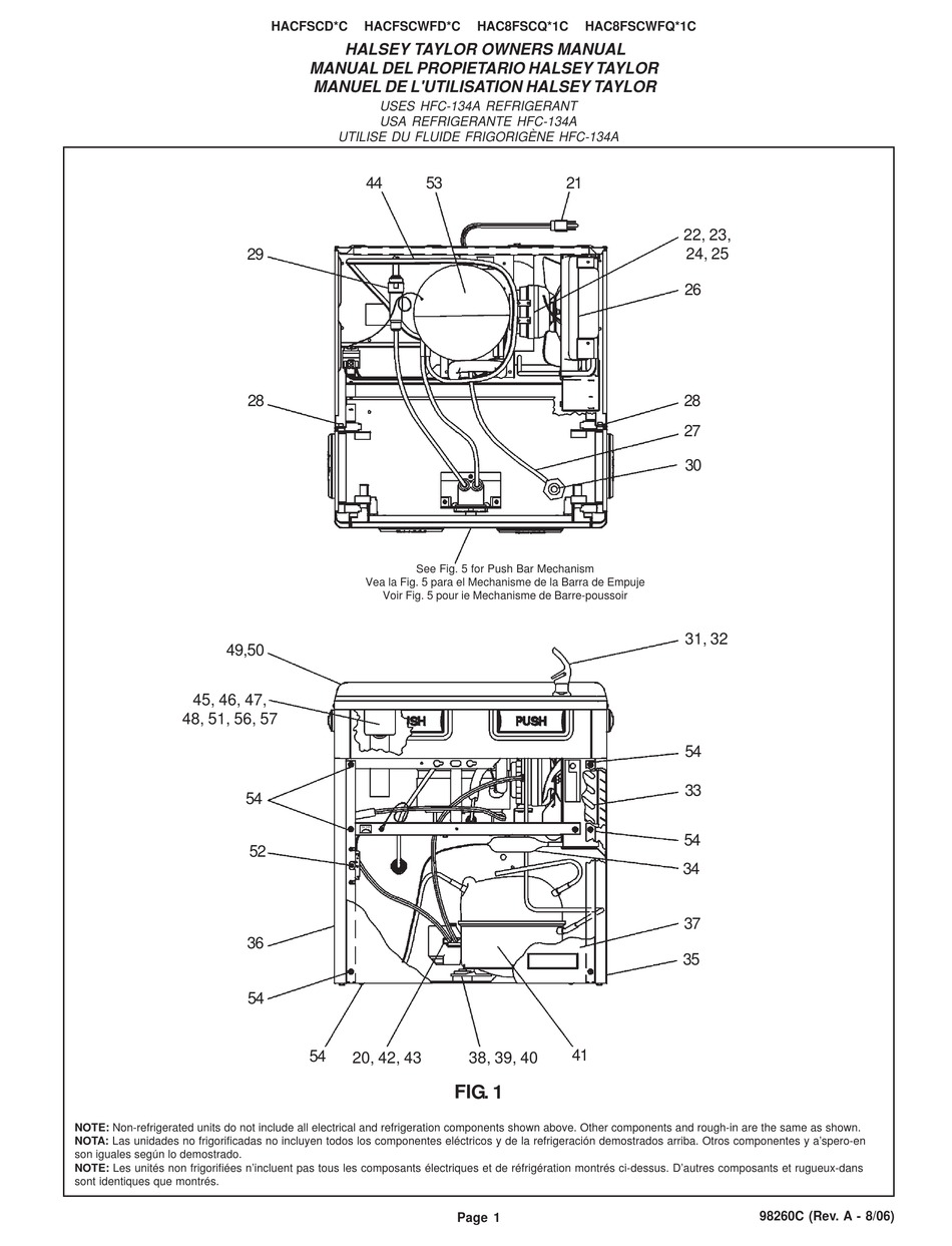 HALSEY TAYLOR HACFSCD C SERIES OWNER'S MANUAL Pdf Download | ManualsLib