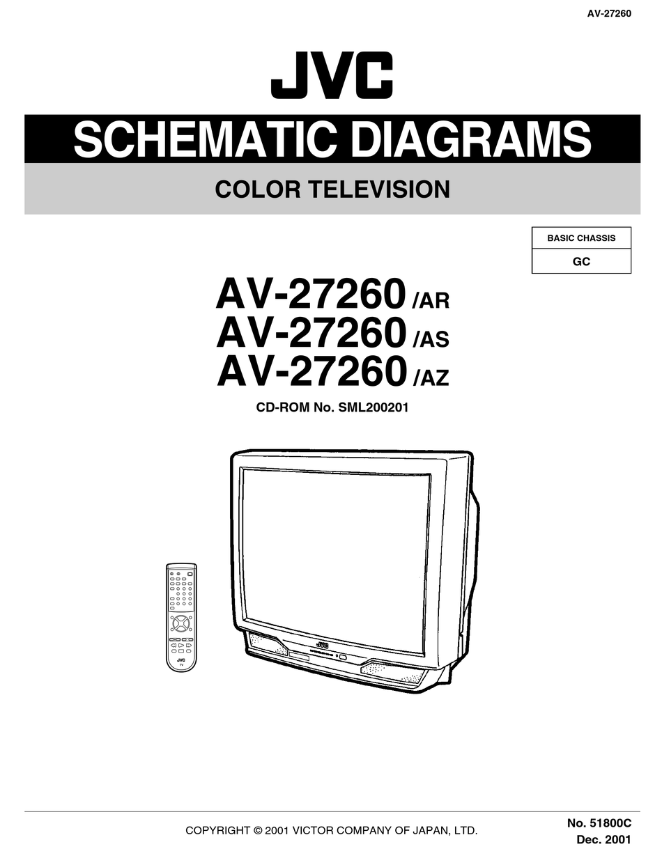 JVC AV-27260 /AR SCHEMATIC DIAGRAMS Pdf Download | ManualsLib