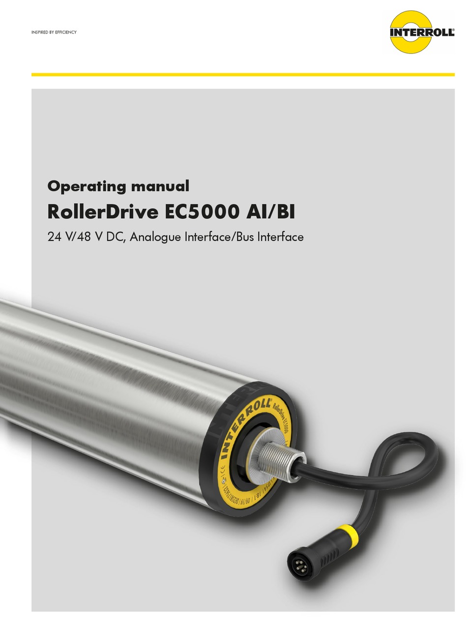 INTERROLL ROLLERDRIVE EC5000 AI OPERATING MANUAL Pdf Download ManualsLib