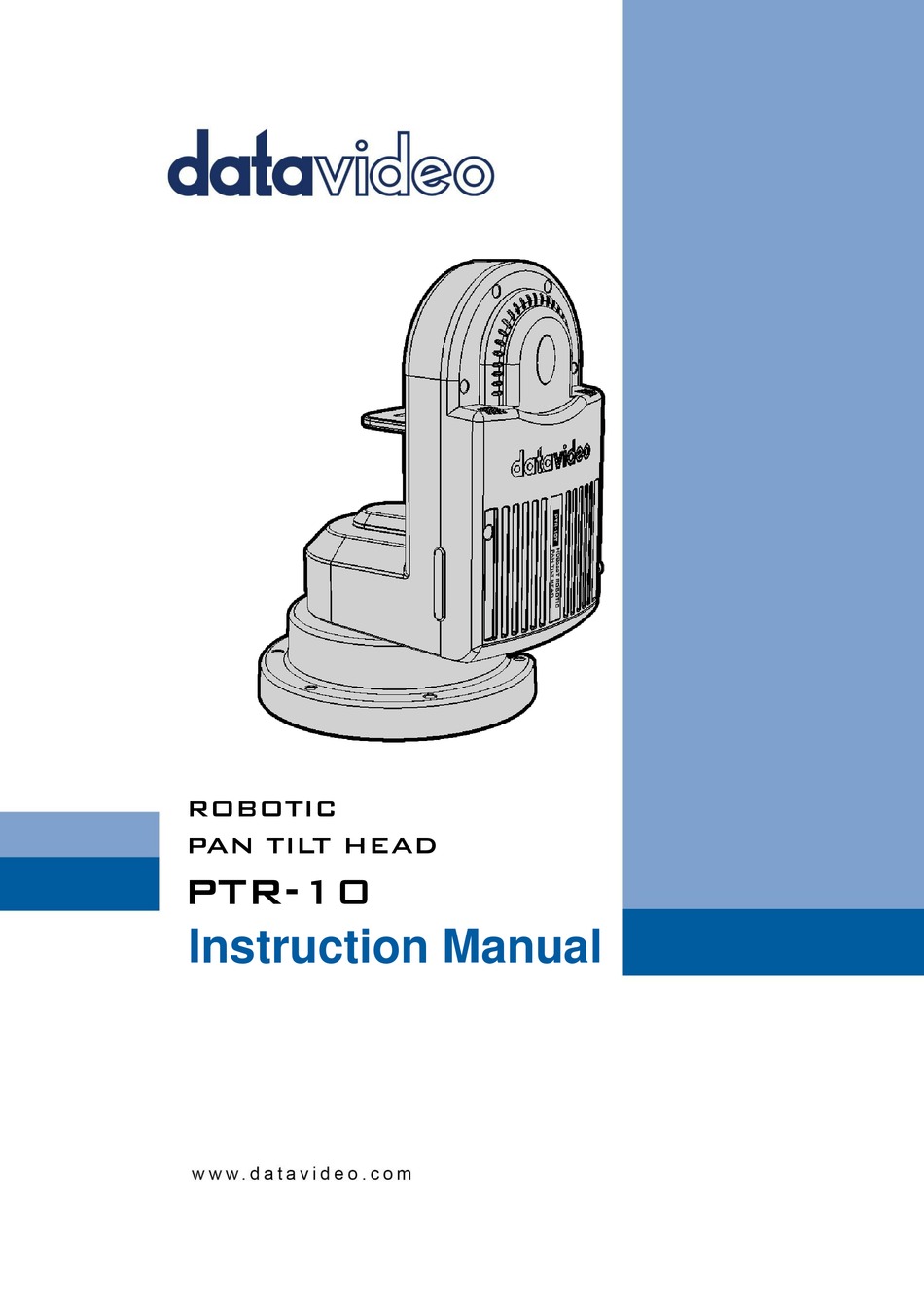 PTR-10 MARK II Robotic Pan Tilt Head, Datavideo