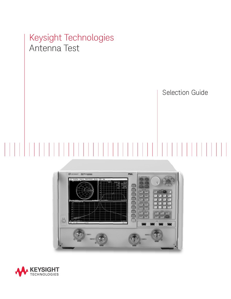KEYSIGHT PNA SERIES SELECTION MANUAL Pdf Download ManualsLib