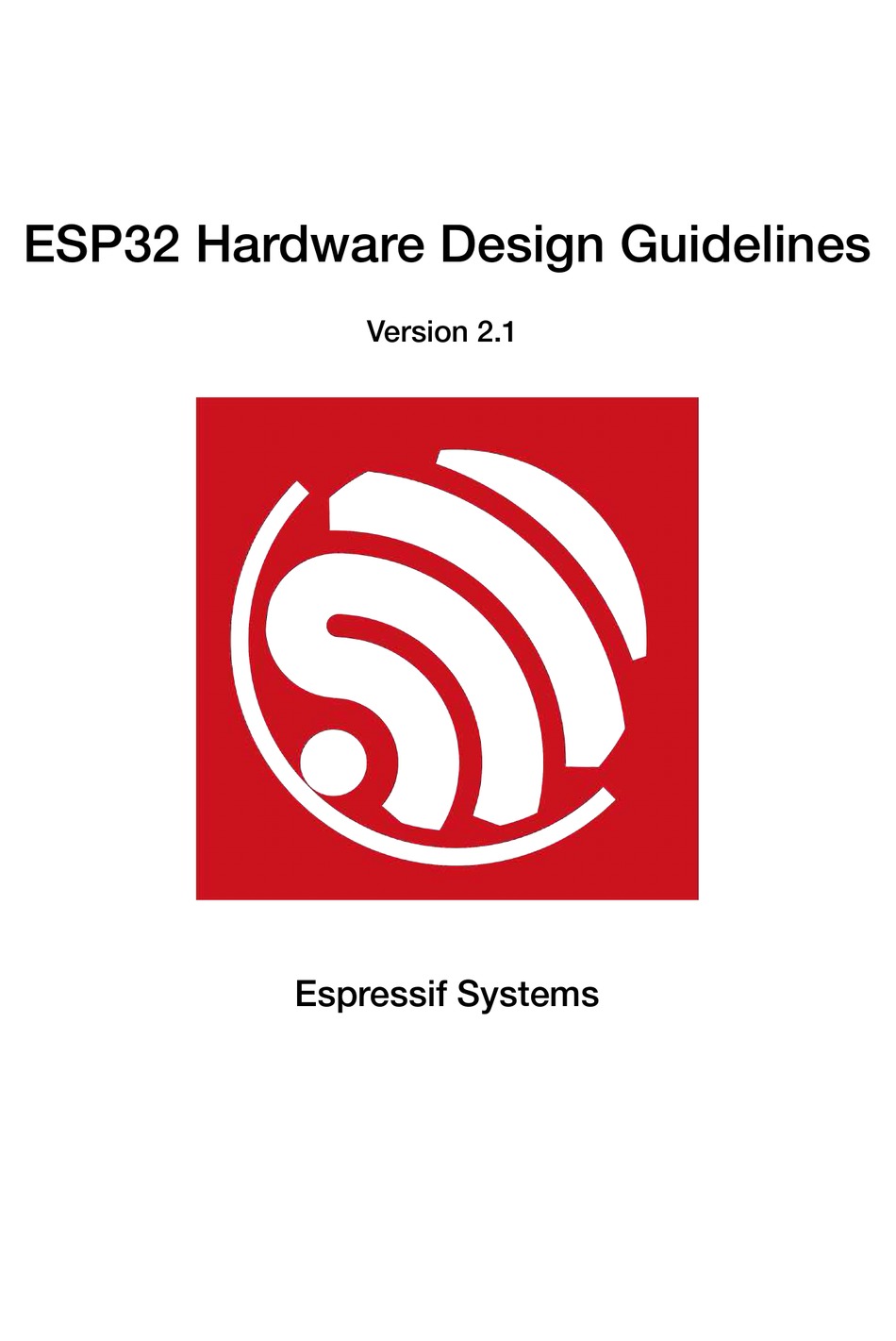 ESPRESSIF SYSTEMS ESP32 HARDWARE DESIGN MANUALLINES Pdf Download ...