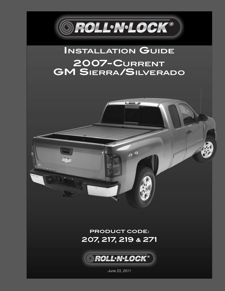 ROLLNLOCK 207 INSTALLATION MANUAL Pdf Download ManualsLib